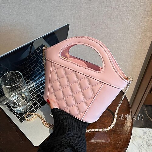 Women's Crossbody Bag Shoulder Bag PU Leather Zipper Chain Daily Outdoor Black Pink Yellow Beige
Women's Crossbody Bag Shoulder Bag PU Leather Zipper Chain Daily Outdoor Black Pink Yellow Beige