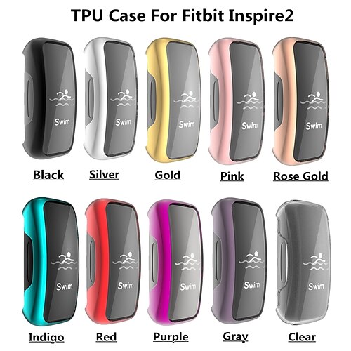 8 pack Watch Case with Screen Protector Compatible with Fitbit Inspire 2 Scratch Resistant Ultra-thin HD Clear TPU Watch Cover
8 pack Watch Case with Screen Protector Compatible with Fitbit Inspire 2 Scratch Resistant Ultra-thin HD Clear TPU Watch Cover
