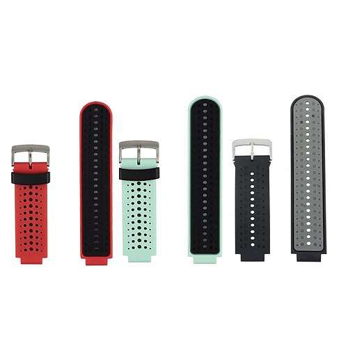 Compatible with Garmin Approach S20/ S5/ S6/Forerunner 220/ 230/ 235/235Lite/ 620/ 630/ 735/735XT Smart Watchband Wrist Band Strap for Men WomenSoft Silicone Colorful Band Accessory
Compatible with Garmin Approach S20/ S5/ S6/Forerunner 220/ 230/ 235/235Lite/ 620/ 630/ 735/735XT Smart Watchband Wrist Band Strap for Men WomenSoft Silicone Colorful Band Accessory
