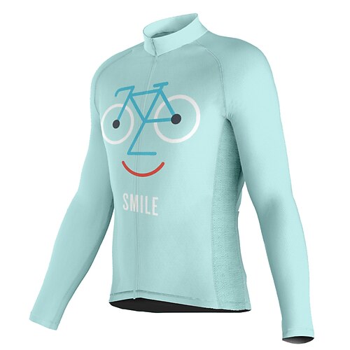 21Grams Men's Cycling Jersey Long Sleeve Bike Top with 3 Rear Pockets Mountain Bike MTB Road Bike Cycling Breathable Quick Dry Moisture Wicking Reflective Strips Green Graphic Polyester Spandex Sports
21Grams Men's Cycling Jersey Long Sleeve Bike Top with 3 Rear Pockets Mountain Bike MTB Road Bike Cycling Breathable Quick Dry Moisture Wicking Reflective Strips Green Graphic Polyester Spandex Sports