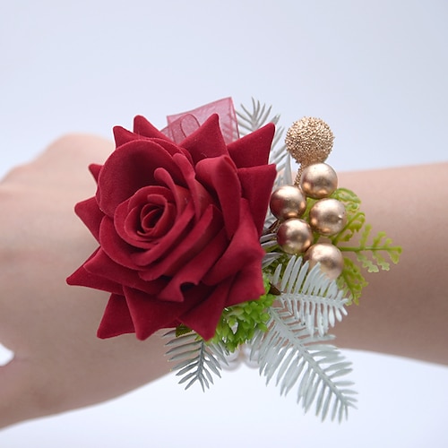 Wedding wrist flowers Fabric Wedding Party Polyester / Polyamide Modern Contemporary
Wedding wrist flowers Fabric Wedding Party Polyester / Polyamide Modern Contemporary