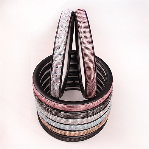 1 PCS Leather Car Steering Wheel Cover Breathable Universal Fit For 15~151/2
1 PCS Leather Car Steering Wheel Cover Breathable Universal Fit For 15~151/2