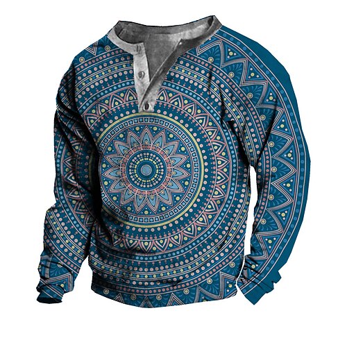 Men's Unisex Sweatshirt Pullover Tribal Graphic Prints Flower Print Casual Daily Sports 3D Print Designer Casual Hoodies Sweatshirts Long Sleeve Blue Red
Men's Unisex Sweatshirt Pullover Tribal Graphic Prints Flower Print Casual Daily Sports 3D Print Designer Casual Hoodies Sweatshirts Long Sleeve Blue Red