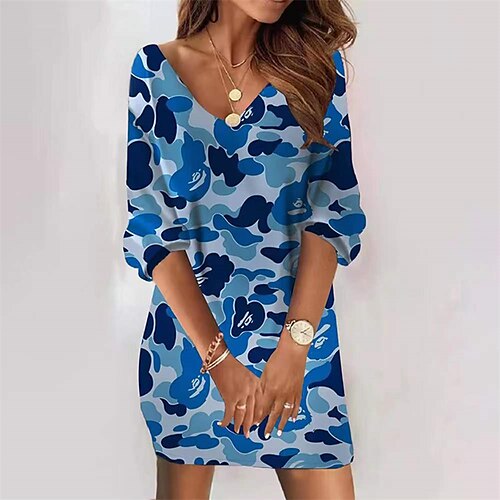 Mujer Vestido informal Vestido de cambio Negro Azul Piscina Amarillo Media Manga Leopardo Estampado Invierno Otoño Escote en Pico Moderno Fin de semana Holgado 2022 S M L XL XXL 3XL
Mujer Vestido informal Vestido de cambio Negro Azul Piscina Amarillo Media Manga Leopardo Estampado Invierno Otoño Escote en Pico Moderno Fin de semana Holgado 2022 S M L XL XXL 3XL