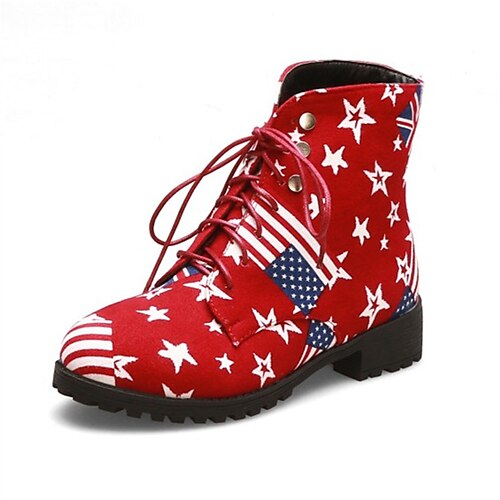 Women's Boots Combat Boots Lace Up Boots Booties Ankle Boots Flat Heel Round Toe Minimalism Daily Canvas Zipper Fall Winter Galaxy Wine Black Blue
Women's Boots Combat Boots Lace Up Boots Booties Ankle Boots Flat Heel Round Toe Minimalism Daily Canvas Zipper Fall Winter Galaxy Wine Black Blue