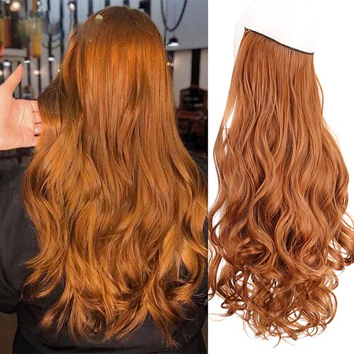 fishing line invisible hair curtain long curly hair fluffy natural hair extension piece seamless wig piece european and american fashion wig female
fishing line invisible hair curtain long curly hair fluffy natural hair extension piece seamless wig piece european and american fashion wig female