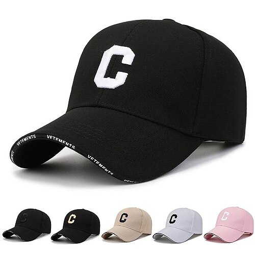 Men's Hat Baseball Cap White Pink khaki Classic Style Adjustable Buckle / Spring
Men's Hat Baseball Cap White Pink khaki Classic Style Adjustable Buckle / Spring