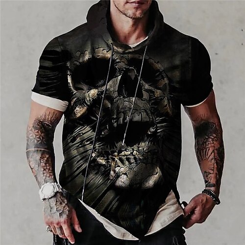 Men's Pullover Hoodie Sweatshirt Graphic Patterned Skull Print Daily Sports Streetwear 3D Print Designer Casual Hoodies Sweatshirts Black
Men's Pullover Hoodie Sweatshirt Graphic Patterned Skull Print Daily Sports Streetwear 3D Print Designer Casual Hoodies Sweatshirts Black