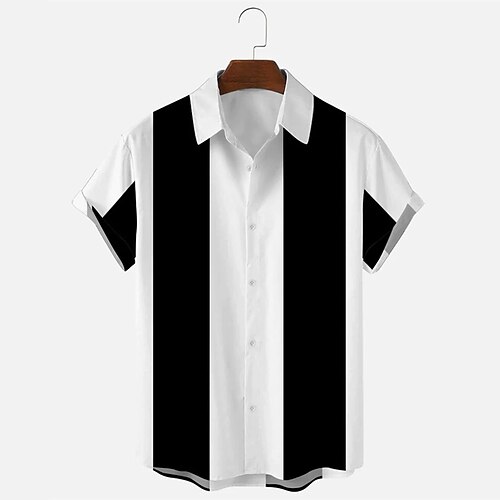 Per uomo Camicia Camicia da bowling Camicia con bottoni Camicia estiva Nero Rosso Blu Maniche corte Color Block Stampe astratte Collo ripiegabile Stampa a caldo Sport Per eventi Bottone giù
Per uomo Camicia Camicia da bowling Camicia con bottoni Camicia estiva Nero Rosso Blu Maniche corte Color Block Stampe astratte Collo ripiegabile Stampa a caldo Sport Per eventi Bottone giù