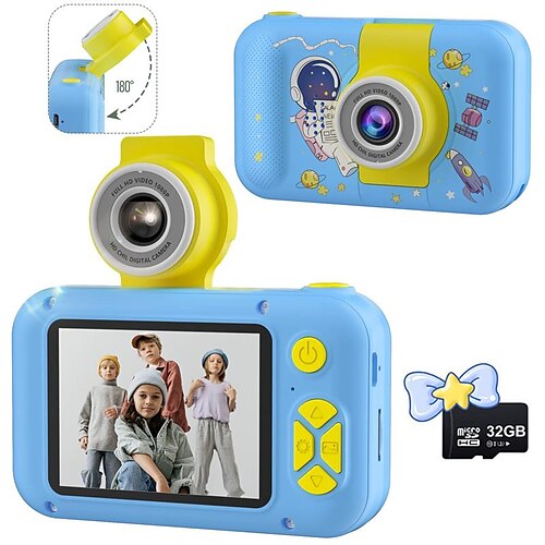 Kids Camera 1080P Upgrade Selfie Camera for Kids with 32 GB Card 40MP Kids Digital Camera for Girls Boys Age 2-12 Perfect Christmas Birthday Festival Gifts for Toddler
Kids Camera 1080P Upgrade Selfie Camera for Kids with 32 GB Card 40MP Kids Digital Camera for Girls Boys Age 2-12 Perfect Christmas Birthday Festival Gifts for Toddler