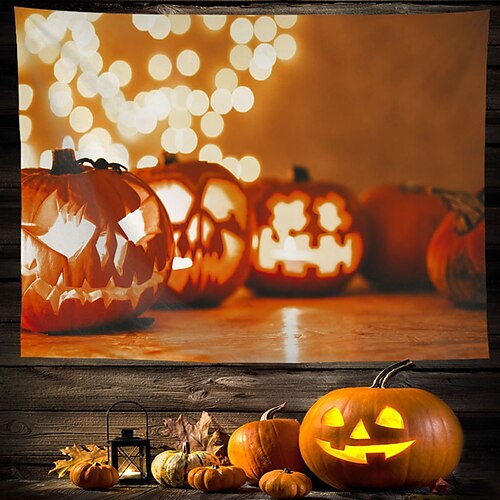 Halloween Party Wall Tapestry Art Decor Blanket Curtain Hanging Home Bedroom Living Room Decoration Polyester
Halloween Party Wall Tapestry Art Decor Blanket Curtain Hanging Home Bedroom Living Room Decoration Polyester