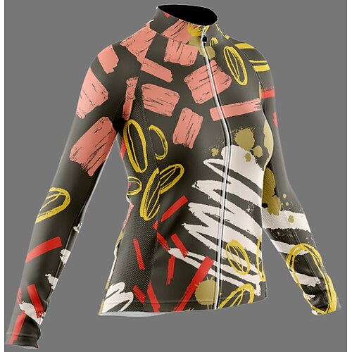 Women's Cycling Jersey Long Sleeve Bike Jersey with 3 Rear Pockets Mountain Bike MTB Road Bike Cycling Breathable Ultraviolet Resistant Quick Dry Black Polyester Sports Clothing Apparel / Stretchy
Women's Cycling Jersey Long Sleeve Bike Jersey with 3 Rear Pockets Mountain Bike MTB Road Bike Cycling Breathable Ultraviolet Resistant Quick Dry Black Polyester Sports Clothing Apparel / Stretchy