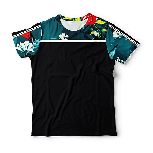 Men's Unisex T shirt Tee 3D Print Floral Graphic Prints Crew Neck Street Daily Print Short Sleeve Tops Casual Classic Big and Tall Sports Blue / Summer
Men's Unisex T shirt Tee 3D Print Floral Graphic Prints Crew Neck Street Daily Print Short Sleeve Tops Casual Classic Big and Tall Sports Blue / Summer