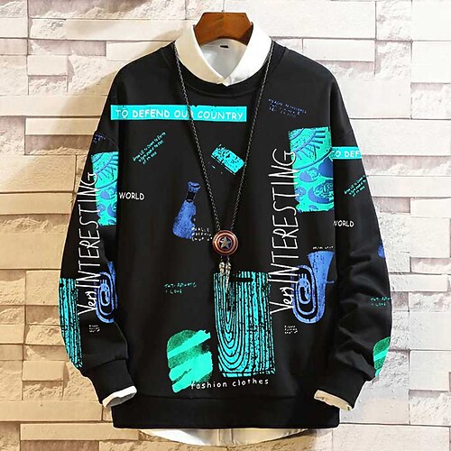 Homens Unisexo Moletom Moletom com capuz Preto Com Capuz Letra Estampas Abstratas Imprimir Diário Esportes Impressão 3D Roupa de rua Designer Casual Primavera Outono Roupa Moletons Moletons Manga
Homens Unisexo Moletom Moletom com capuz Preto Com Capuz Letra Estampas Abstratas Imprimir Diário Esportes Impressão 3D Roupa de rua Designer Casual Primavera Outono Roupa Moletons Moletons Manga