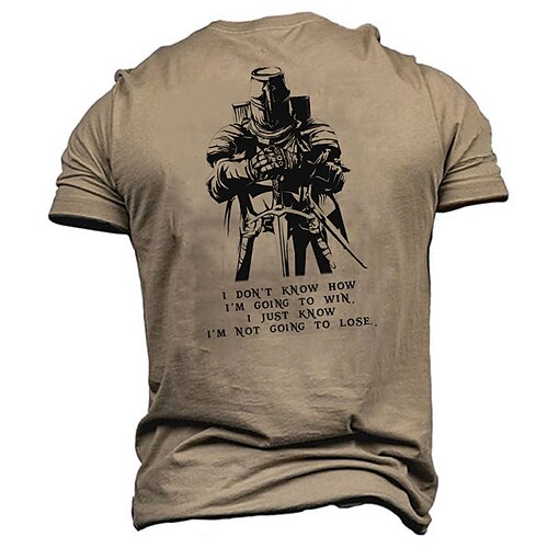 Men's Unisex T shirt Tee Graphic Prints Soldier Crew Neck Brown 3D Print Outdoor Street Short Sleeve Print Clothing Apparel Vintage Sports Designer Casual / Summer / Summer
Men's Unisex T shirt Tee Graphic Prints Soldier Crew Neck Brown 3D Print Outdoor Street Short Sleeve Print Clothing Apparel Vintage Sports Designer Casual / Summer / Summer