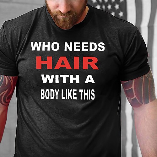 Men's T shirt Tee Hot Stamping Letter Round Neck Casual Daily Print Short Sleeve Tops Simple Basic Black Blue Gray / Summer
Men's T shirt Tee Hot Stamping Letter Round Neck Casual Daily Print Short Sleeve Tops Simple Basic Black Blue Gray / Summer
