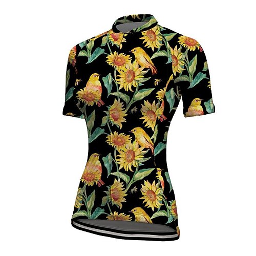 21Grams Women's Cycling Jersey Short Sleeve Bike Jacket Tracksuit Jersey with 3 Rear Pockets Mountain Bike MTB Road Bike Cycling Quick Dry Yellow Graphic Patterned Animal Sports Clothing Apparel
21Grams Women's Cycling Jersey Short Sleeve Bike Jacket Tracksuit Jersey with 3 Rear Pockets Mountain Bike MTB Road Bike Cycling Quick Dry Yellow Graphic Patterned Animal Sports Clothing Apparel