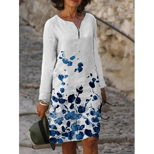 Damen Sweatkleid Etuikleid Grün Blau Purpur Langarm Zip Winter Herbst Rundhalsausschnitt Modern winterkleider damen Wochenende herbstkleider Lockere Passform 2022 XS S M L XL 2XL 3XL 4XL 5XL 6XL
Damen Sweatkleid Etuikleid Grün Blau Purpur Langarm Zip Winter Herbst Rundhalsausschnitt Modern winterkleider damen Wochenende herbstkleider Lockere Passform 2022 XS S M L XL 2XL 3XL 4XL 5XL 6XL
