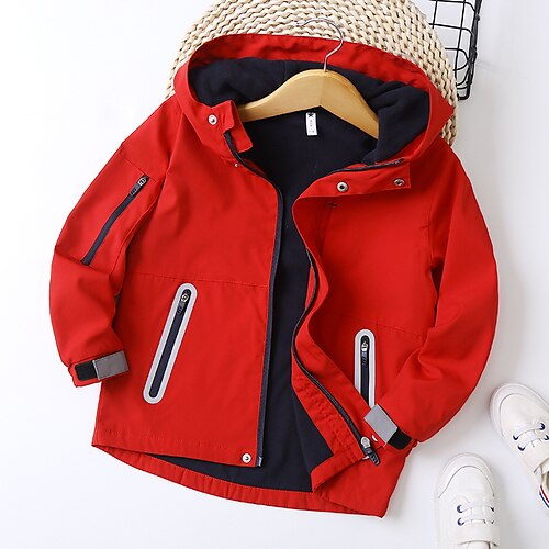 Kid Boy Fashion Hooded Fleece Boy's jacket Autumn and Winter Children's Jacket
Kid Boy Fashion Hooded Fleece Boy's jacket Autumn and Winter Children's Jacket