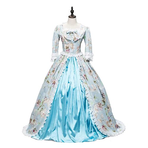 Rococó Vitoriano Vestido de Baile Vestido antigo Festa a Fantasia Baile de Máscara Vestido de formatura Mulheres Ocasiões Especiais Vintage Cosplay Festa dia das Bruxas Carnaval Manga Longa Vestido
Rococó Vitoriano Vestido de Baile Vestido antigo Festa a Fantasia Baile de Máscara Vestido de formatura Mulheres Ocasiões Especiais Vintage Cosplay Festa dia das Bruxas Carnaval Manga Longa Vestido