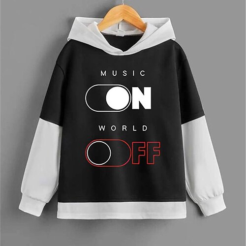 Kids Boys Hoodie Letter Outdoor 3D Print Long Sleeve Pocket Active 3-13 Years Fall Black
Kids Boys Hoodie Letter Outdoor 3D Print Long Sleeve Pocket Active 3-13 Years Fall Black