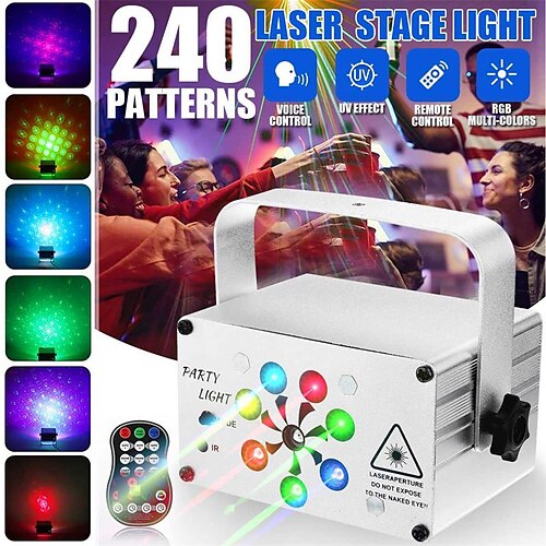 Stage Lights Bluetooth Speaker Remote Controlled Laser Light Projector Party Holiday Bedroom Red
Stage Lights Bluetooth Speaker Remote Controlled Laser Light Projector Party Holiday Bedroom Red