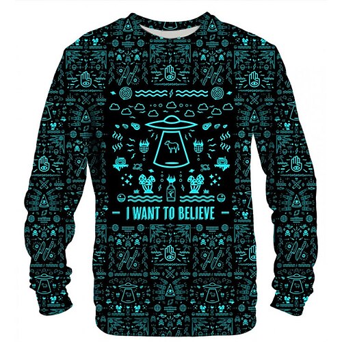 Men's Unisex Sweatshirt Letter Graphic Prints Print Outdoor Street Daily 3D Print Basic Sports Hoodies Sweatshirts Long Sleeve Blue-Green
Men's Unisex Sweatshirt Letter Graphic Prints Print Outdoor Street Daily 3D Print Basic Sports Hoodies Sweatshirts Long Sleeve Blue-Green