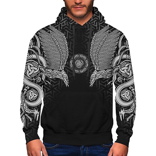 Men's Unisex Hoodie Pullover Hoodie Sweatshirt Graphic Prints Pocket Print Hooded Sports Outdoor Daily Sports 3D Print Basic Casual Hoodies Sweatshirts Long Sleeve Black
Men's Unisex Hoodie Pullover Hoodie Sweatshirt Graphic Prints Pocket Print Hooded Sports Outdoor Daily Sports 3D Print Basic Casual Hoodies Sweatshirts Long Sleeve Black