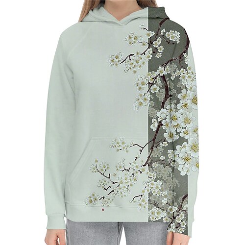 Kids Girls' Hoodie Floral Outdoor 3D Print Long Sleeve Pocket Fashion 3-13 Years Winter Green Pink
Kids Girls' Hoodie Floral Outdoor 3D Print Long Sleeve Pocket Fashion 3-13 Years Winter Green Pink
