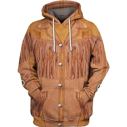 Men's Unisex Pullover Hoodie Sweatshirt Brown Hooded Graphic Prints Print Sports & Outdoor Daily Sports 3D Print Basic Streetwear Casual Spring & Fall Clothing Apparel Hoodies Sweatshirts Long
Men's Unisex Pullover Hoodie Sweatshirt Brown Hooded Graphic Prints Print Sports & Outdoor Daily Sports 3D Print Basic Streetwear Casual Spring & Fall Clothing Apparel Hoodies Sweatshirts Long