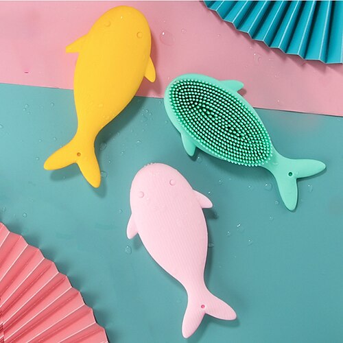 Cartoon Silicone Bath Brush Diy Pet Baby Shampoo Scrub Brush Children Adult Cute Whale
Cartoon Silicone Bath Brush Diy Pet Baby Shampoo Scrub Brush Children Adult Cute Whale
