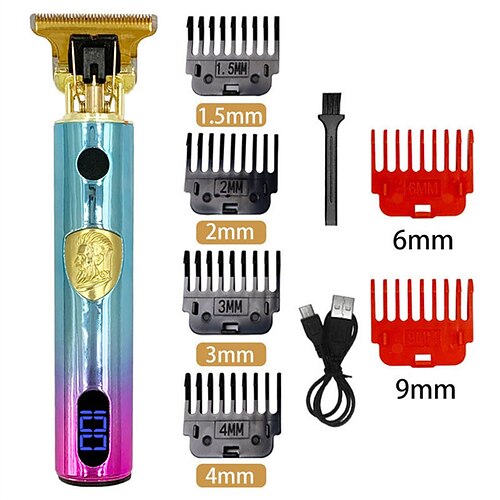 Electric Rechargeable Clipper Multi-purpose Haircut Engraving Gradient Ribbon Digital Display Hair Clipper
Electric Rechargeable Clipper Multi-purpose Haircut Engraving Gradient Ribbon Digital Display Hair Clipper