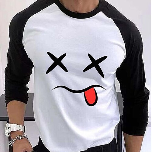 Men's T shirt Tee Graphic Grimace Crew Neck White Long Sleeve Hot Stamping Street Daily Print Tops Fashion Designer Casual Comfortable / Sports
Men's T shirt Tee Graphic Grimace Crew Neck White Long Sleeve Hot Stamping Street Daily Print Tops Fashion Designer Casual Comfortable / Sports