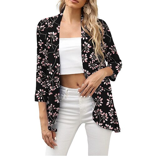 Women's Casual Jacket Windproof Warm Outdoor Street Daily Vacation Buttoned Front V Neck Street Style Leaf Regular Fit Outerwear Long Sleeve Winter Fall Leopard Green Black S M L XL XXL
Women's Casual Jacket Windproof Warm Outdoor Street Daily Vacation Buttoned Front V Neck Street Style Leaf Regular Fit Outerwear Long Sleeve Winter Fall Leopard Green Black S M L XL XXL