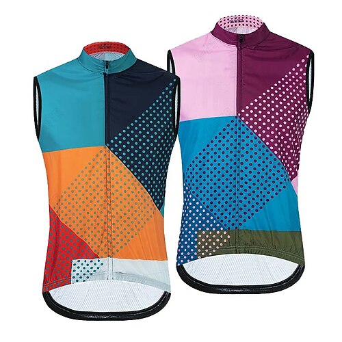 21Grams Men's Cycling Vest Sleeveless Orange Blue Polka Dot Bike Breathable Quick Dry Reflective Strips Back Pocket Polyester Spandex Sports Polka Dot Clothing Apparel
21Grams Men's Cycling Vest Sleeveless Orange Blue Polka Dot Bike Breathable Quick Dry Reflective Strips Back Pocket Polyester Spandex Sports Polka Dot Clothing Apparel