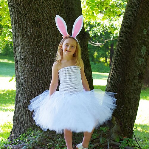 Kids Little Girls' Dress Plain A Line Dress White Above Knee Sleeveless Dresses Halloween Spring Summer Regular Fit 1 PC 2-8 Years
Kids Little Girls' Dress Plain A Line Dress White Above Knee Sleeveless Dresses Halloween Spring Summer Regular Fit 1 PC 2-8 Years