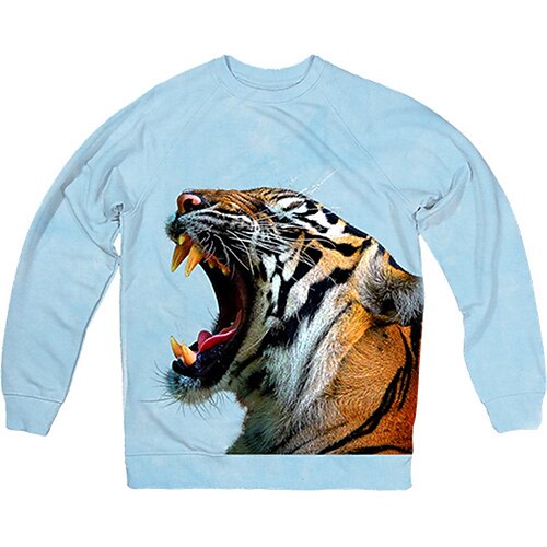 Men's Unisex Sweatshirt Pullover Graphic Prints Tiger Print Daily Sports Holiday 3D Print Designer Casual Hoodies Sweatshirts Blue
Men's Unisex Sweatshirt Pullover Graphic Prints Tiger Print Daily Sports Holiday 3D Print Designer Casual Hoodies Sweatshirts Blue