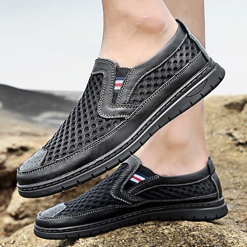 Men's Loafers Slip-Ons Casual Classic Daily Office Career PU Black Gray Brown Spring Summer
Men's Loafers Slip-Ons Casual Classic Daily Office Career PU Black Gray Brown Spring Summer