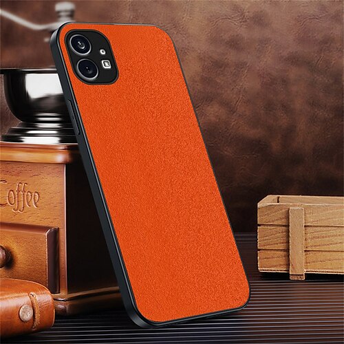 Phone Case For Nothing Phone 1 Leather Nothing Phone 1 Bumper Frame Dustproof Shockproof Solid Colored PU Leather
Phone Case For Nothing Phone 1 Leather Nothing Phone 1 Bumper Frame Dustproof Shockproof Solid Colored PU Leather
