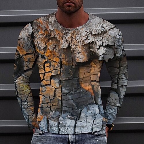 Men's T shirt Tee Tee Graphic Round Neck Orange 3D Print Casual Daily Long Sleeve Print Clothing Apparel Fashion Designer Comfortable Big and Tall
Men's T shirt Tee Tee Graphic Round Neck Orange 3D Print Casual Daily Long Sleeve Print Clothing Apparel Fashion Designer Comfortable Big and Tall