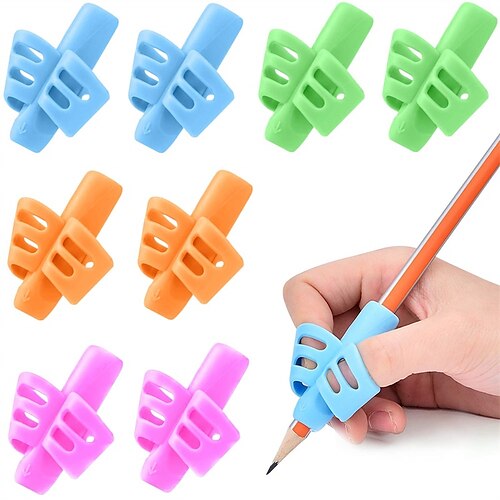 

Pencil Grips - Pencil Grips for Kids Handwriting Posture Correction Training Writing AIDS for Kids Toddler Children Special Needs (3 PCS)