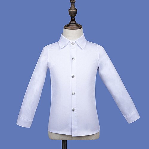 Kids Boys Shirt Long Sleeve Solid Color White Black Pink Children Tops Fall Spring Daily Daily Regular Fit 3-13 Years
Kids Boys Shirt Long Sleeve Solid Color White Black Pink Children Tops Fall Spring Daily Daily Regular Fit 3-13 Years