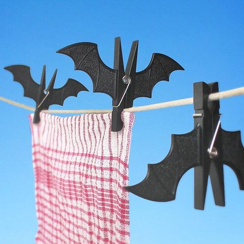 2PCS Creative Fun Bat Clothespin Suck Uk Windproof Clothespin Cartoon Shape Drying Clothes Non-Slip Clip Two Packs
2PCS Creative Fun Bat Clothespin Suck Uk Windproof Clothespin Cartoon Shape Drying Clothes Non-Slip Clip Two Packs