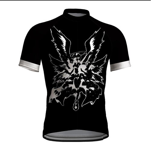 21Grams Men's Cycling Jersey Short Sleeve Bike Jacket Tracksuit Jersey with 3 Rear Pockets Mountain Bike MTB Road Bike Cycling Cycling Breathable Quick Dry Reflective Strips Black Graphic Animal
21Grams Men's Cycling Jersey Short Sleeve Bike Jacket Tracksuit Jersey with 3 Rear Pockets Mountain Bike MTB Road Bike Cycling Cycling Breathable Quick Dry Reflective Strips Black Graphic Animal