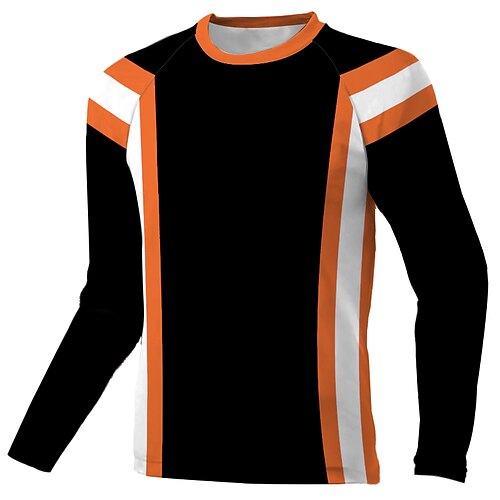 Men's Downhill Jersey Long Sleeve Black Patchwork Bike Breathable Quick Dry Polyester Spandex Sports Patchwork Clothing Apparel / Stretchy
Men's Downhill Jersey Long Sleeve Black Patchwork Bike Breathable Quick Dry Polyester Spandex Sports Patchwork Clothing Apparel / Stretchy