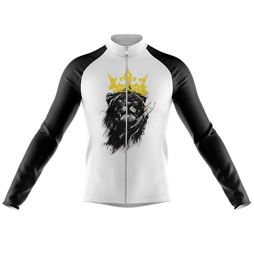 Men's Cycling Jersey Long Sleeve Bike Jersey with 3 Rear Pockets Mountain Bike MTB Road Bike Cycling Cycling Breathable Ultraviolet Resistant Quick Dry Black White Polyester Sports Clothing Apparel
Men's Cycling Jersey Long Sleeve Bike Jersey with 3 Rear Pockets Mountain Bike MTB Road Bike Cycling Cycling Breathable Ultraviolet Resistant Quick Dry Black White Polyester Sports Clothing Apparel