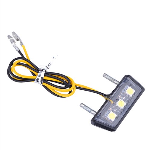 OTOLAMPARA 12V Universal Motorcycle LED License Plate Light Mini 3W Rear Tail Number Light for Honda/ Yamaha/ BMW/ Kawasaki/ Suzuki
OTOLAMPARA 12V Universal Motorcycle LED License Plate Light Mini 3W Rear Tail Number Light for Honda/ Yamaha/ BMW/ Kawasaki/ Suzuki