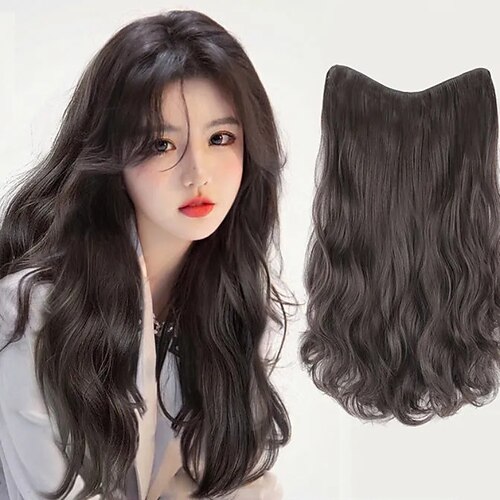 Curly Straight Synthetic Hair 20 inch Hair Extension Clip In / On 1pc / pack Soft Women's Girls'
Curly Straight Synthetic Hair 20 inch Hair Extension Clip In / On 1pc / pack Soft Women's Girls'