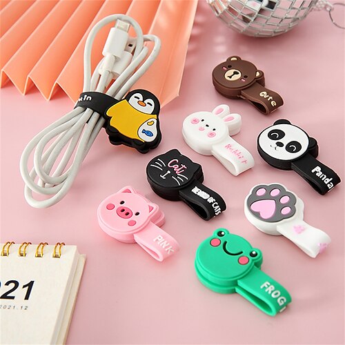 avvolgitore magnetico per cartoni animati simpatico hub in silicone per cablaggio per cuffie organizer per cavi desktop creativo
avvolgitore magnetico per cartoni animati simpatico hub in silicone per cablaggio per cuffie organizer per cavi desktop creativo