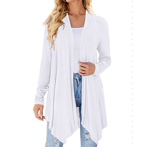 Dame Casual jakke Vindtæt Hold Varm udendørs Gade Daglig Ferierejse Overdimensionerede Cardigan V-hals Moderne Bekvem Gadestil Helfarve Regulær Overtøj Langærmet Vinter Efterår Sort Gul Vin S M L XL
Dame Casual jakke Vindtæt Hold Varm udendørs Gade Daglig Ferierejse Overdimensionerede Cardigan V-hals Moderne Bekvem Gadestil Helfarve Regulær Overtøj Langærmet Vinter Efterår Sort Gul Vin S M L XL